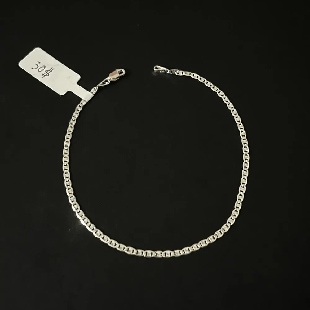Esclava De Plata 925,925 Silver Bracelet - 9 Inch